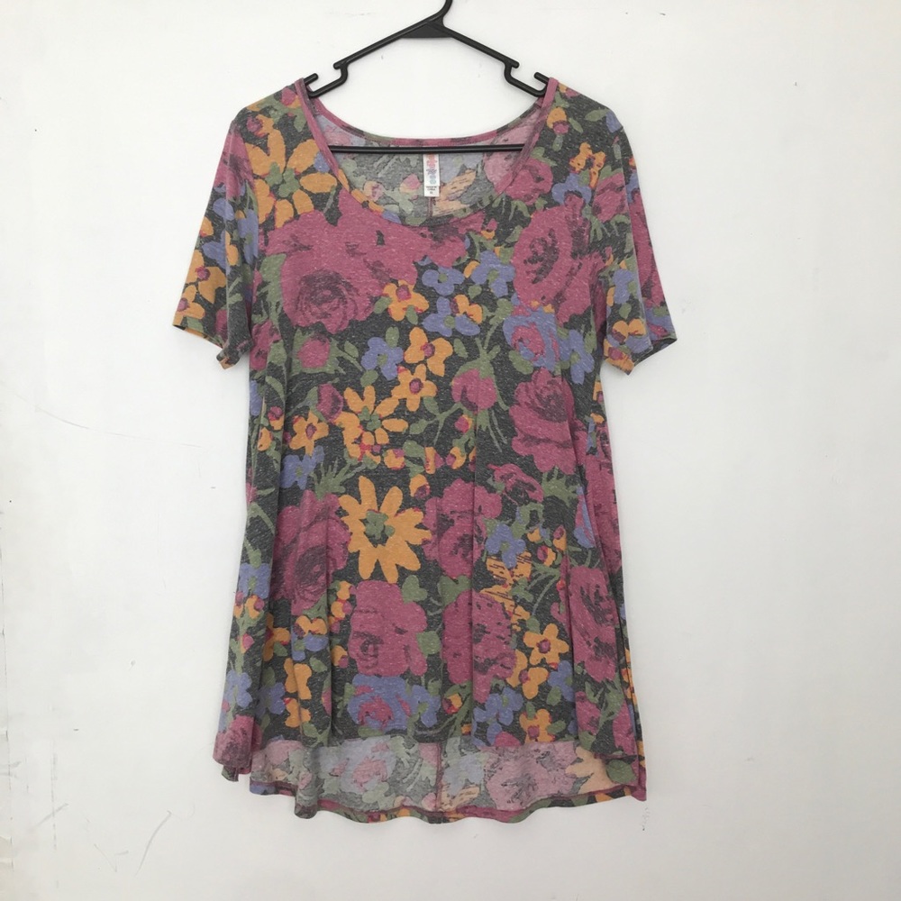 Lularoe Floral Perfect Tee